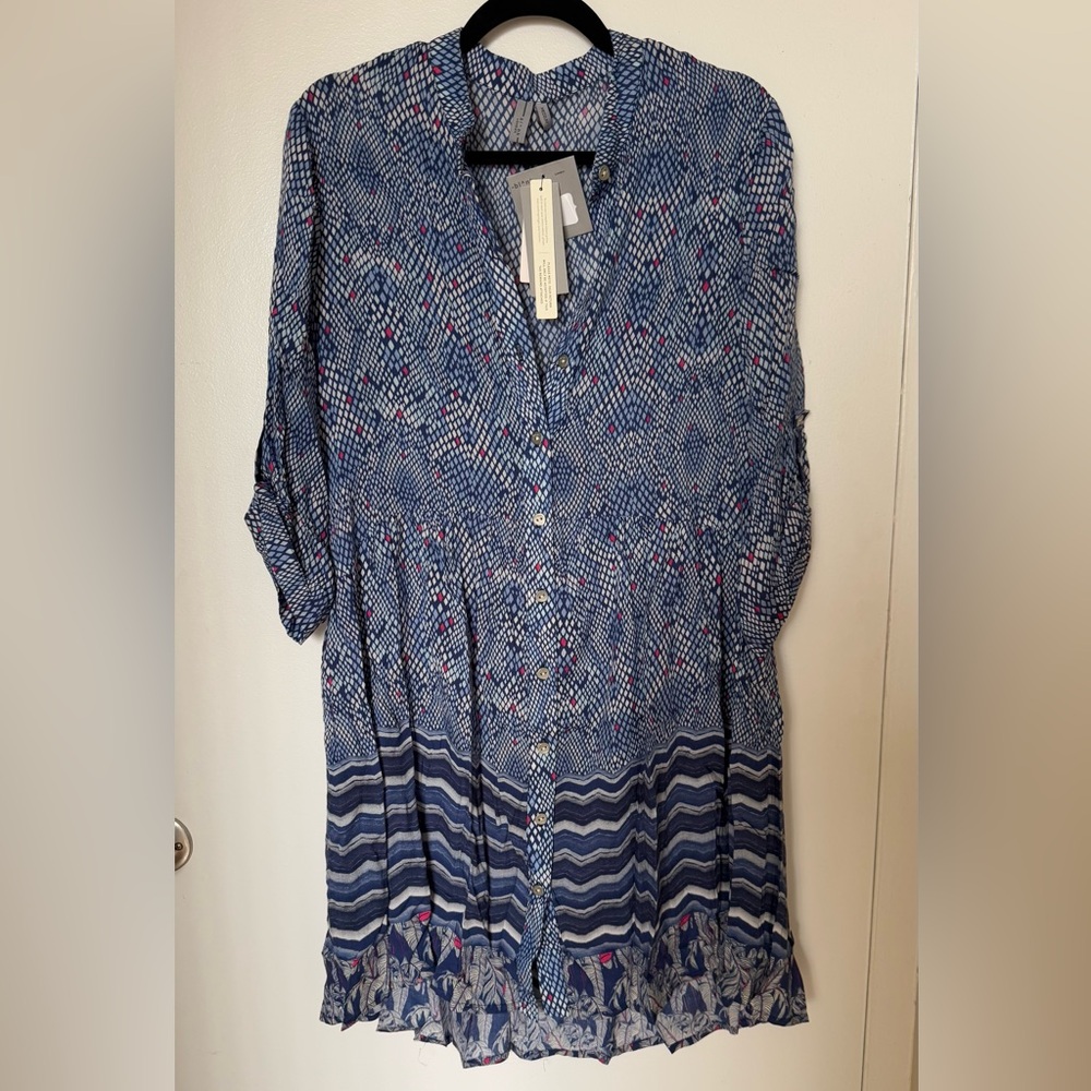 NWT bl-nk london 3/4 sleeve dress M